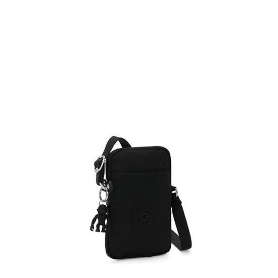 Kipling Tally Crossbody Phone Bag Black Noir | CA 1366PJ